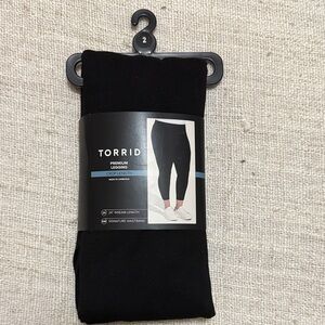 Torrid Black Premium Leggings